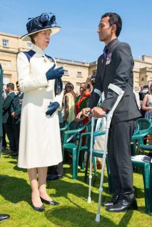 Princesa Anne en el Palacio de Buckingham, 2015