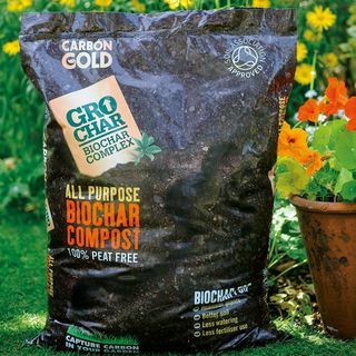 Carbon Gold grochar compost multiuso sin turba - 20 litros