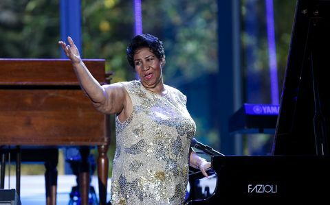 Aretha Franklin se presenta en el Concierto del Día Internacional del Jazz de la Casa Blanca en 2016.