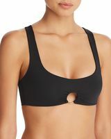 Top de bikini negro Julia 