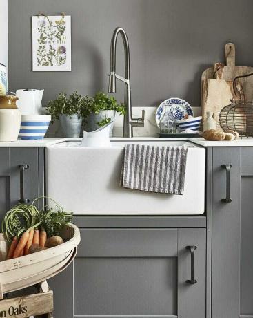 Cocina Whitstable de peltre Country Living