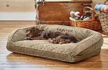 Cama para perros con refuerzo ComfortFill-Eco™ de Orvis