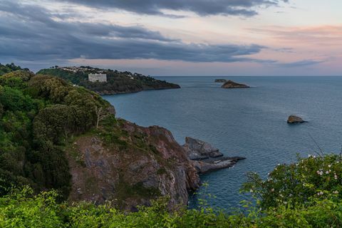 Daddyhole Cove, Torquay, Torbay, Inglaterra