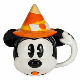 Taza de Halloween Minnie Mouse con tapa