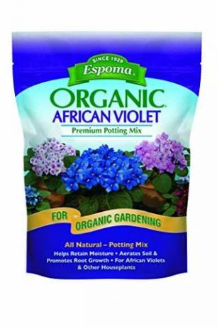 Mezcla para macetas violeta africana