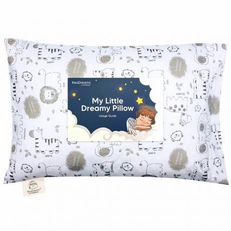 Almohada para niños pequeños con funda de almohada