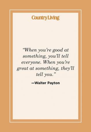 cita de fútbol de walter payton