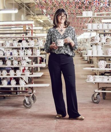 emma bridgewater fotografiada por alun callender para la vida en el campo