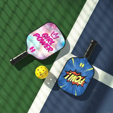 Pala de pickleball de helio para niños 