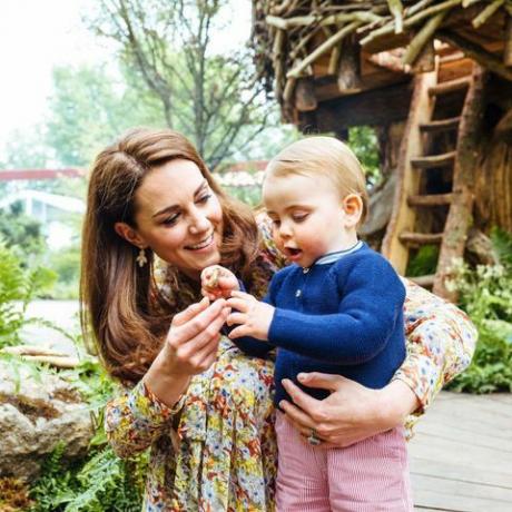 Kate Middleton apoya la campaña de la naturaleza del patio trasero