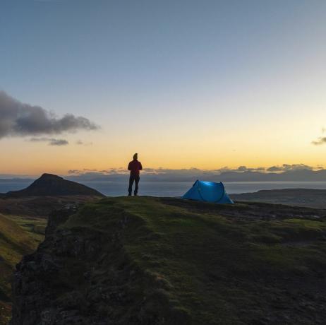 El Quiraing está situado al norte de Skye, en la zona conocida como Trotternish.