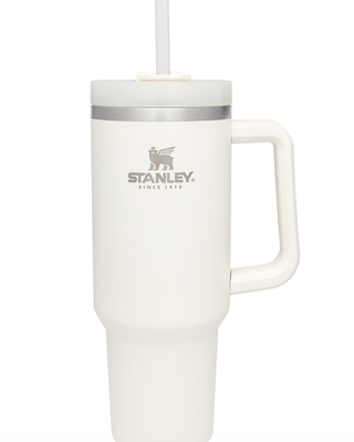 Vaso Stanley Adventure Quencher en color crema