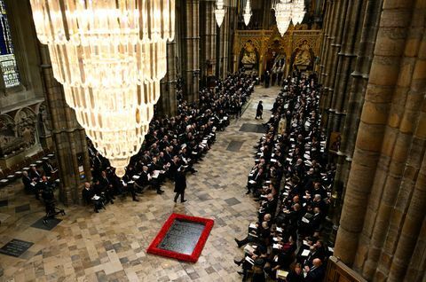 el funeral de estado de la reina isabel ii