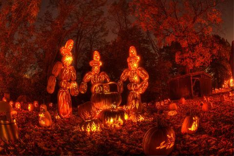 mejores festivales de halloween el gran resplandor de Jack-o'-lantern