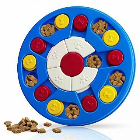 Dog Puzzle Comedero lento y dispensador de golosinas