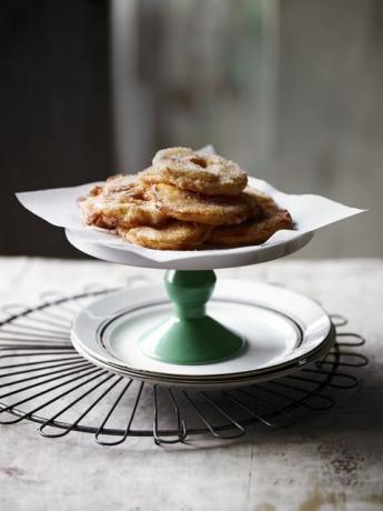 buñuelos de manzana