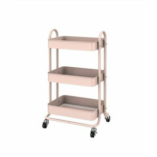 Carrito de almacenamiento de 3 niveles - Blush