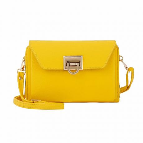 Bolso de hombro amarillo