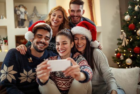 Selfie de navidad