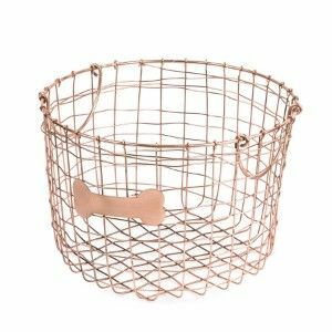 Cesta de juguetes para perros de alambre de cobre Pets at Home