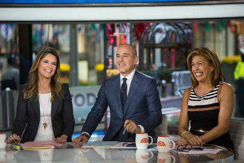 Savannah Guthrie, Matt Lauer y Hoda Kotb