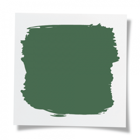 muestra de pintura behr verde perenne