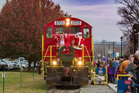 paseo en tren expreso polar ga