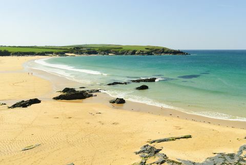 Harlyn Bay, Cornwall, Reino Unido