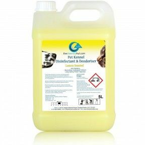 Desinfectante y desodorante de perrera para mascotas con aroma a limón