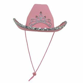 Sombrero de princesa Pink Light Up Rodeo