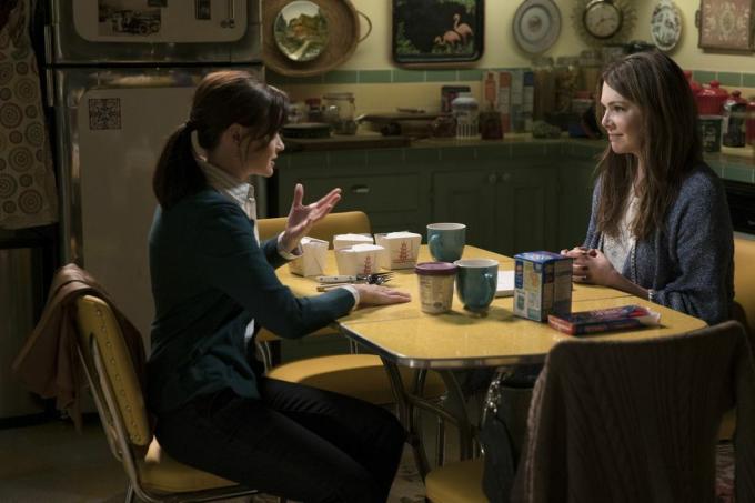 alexis bledel y lauren graham gilmore chicas