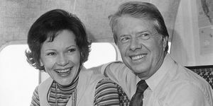 Jimmy Carter y su esposa Rosalynn