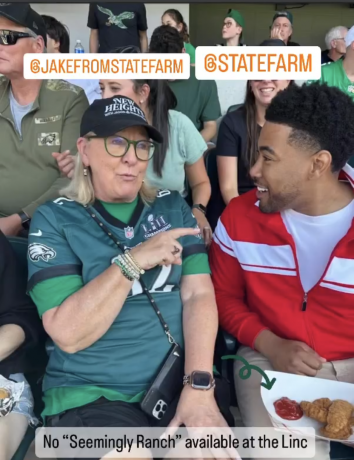 donna kelce y jake de state farm