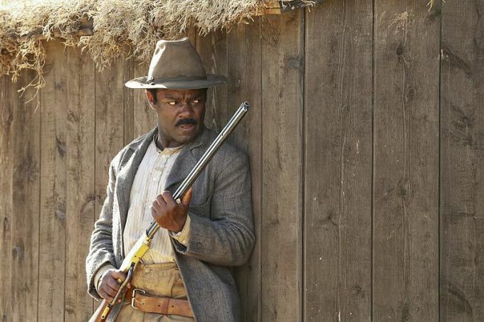 david oyelowo como bass reeves en lawmen bass reeves, episodio 2, temporada 1, transmisión en paramount, crédito de foto de 2023 lauren smithparamount