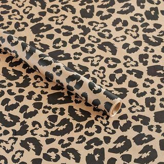 Papel de regalo reciclable de leopardo