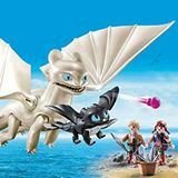 PLAYMOBIL® Light Fury con Baby Dragon y niños