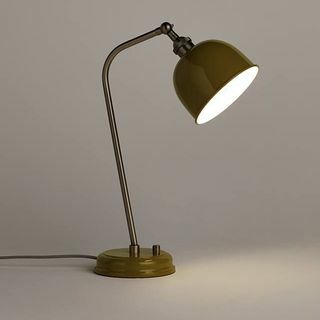 Lámpara de escritorio John Lewis & Partners Baldwin, cobre peltre