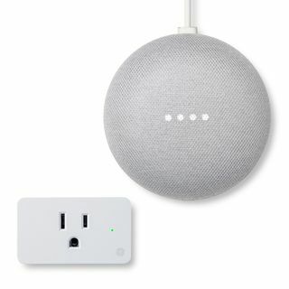 Paquete Nest Mini Google Assistant + GE Smart Plug