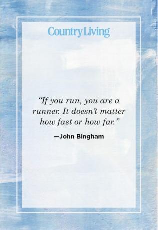 cita de fitness john bingham