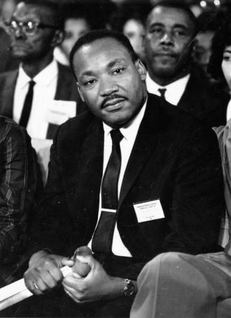 septiembre de 1964 clérigo estadounidense y activista por los derechos civiles martin luther king 1929 1968 foto de keystonegetty images