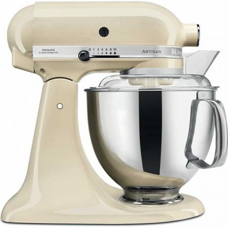 Batidora de pie KitchenAid, crema de almendras