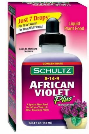 Comida violeta africana