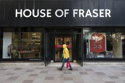 Cierre de las tiendas House of Fraser