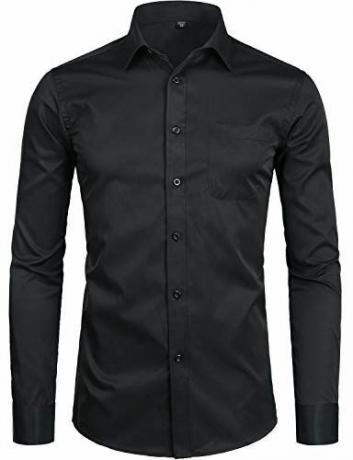 Camisa de vestir negra