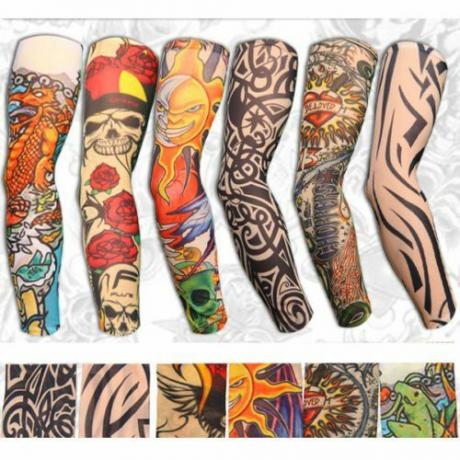 Mangas de tatuajes temporales