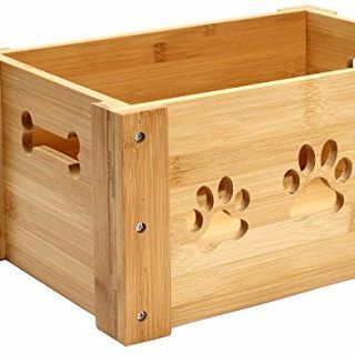 Caja de almacenamiento de caja de juguetes para perros grandes para juguetes para perros