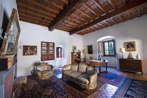 Michelangelo - Toscana - villa - sala de estar - Handsome Properties International