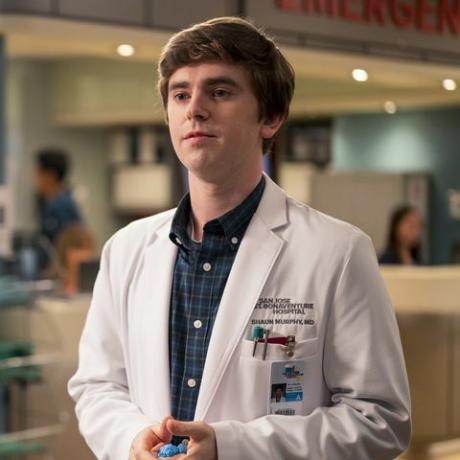 el buen doctor temporada 3 - freddie highmore como dr. Shaun Murphy