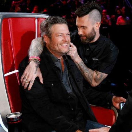 'la voz' blake shelton y adam levine