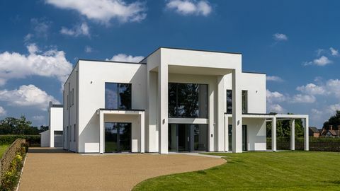 Lanzamiento de casas emblemáticas neutrales en carbono en el corazón de la campiña de norfolk